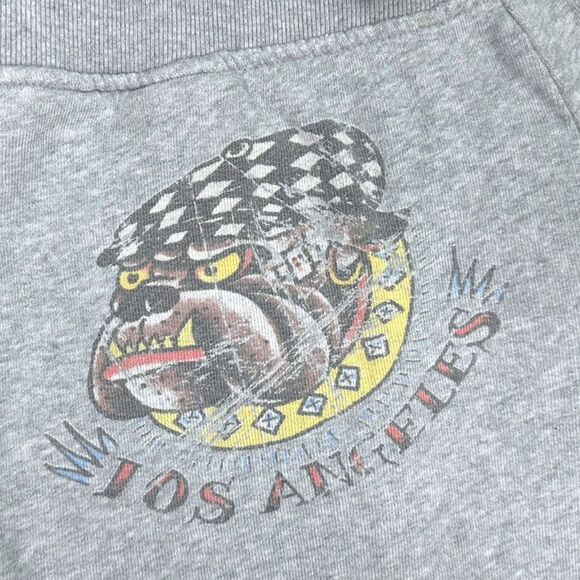 Vintage Y2K Ed Hardy Cut-Off Sweat Shorts - Size Small - Picture 4 of 8